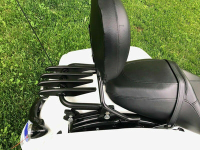 Detachable Backrest Sissy Bar w/ Stealth Luggage Rack For Harley 09-21 Road King - Moto Life Products