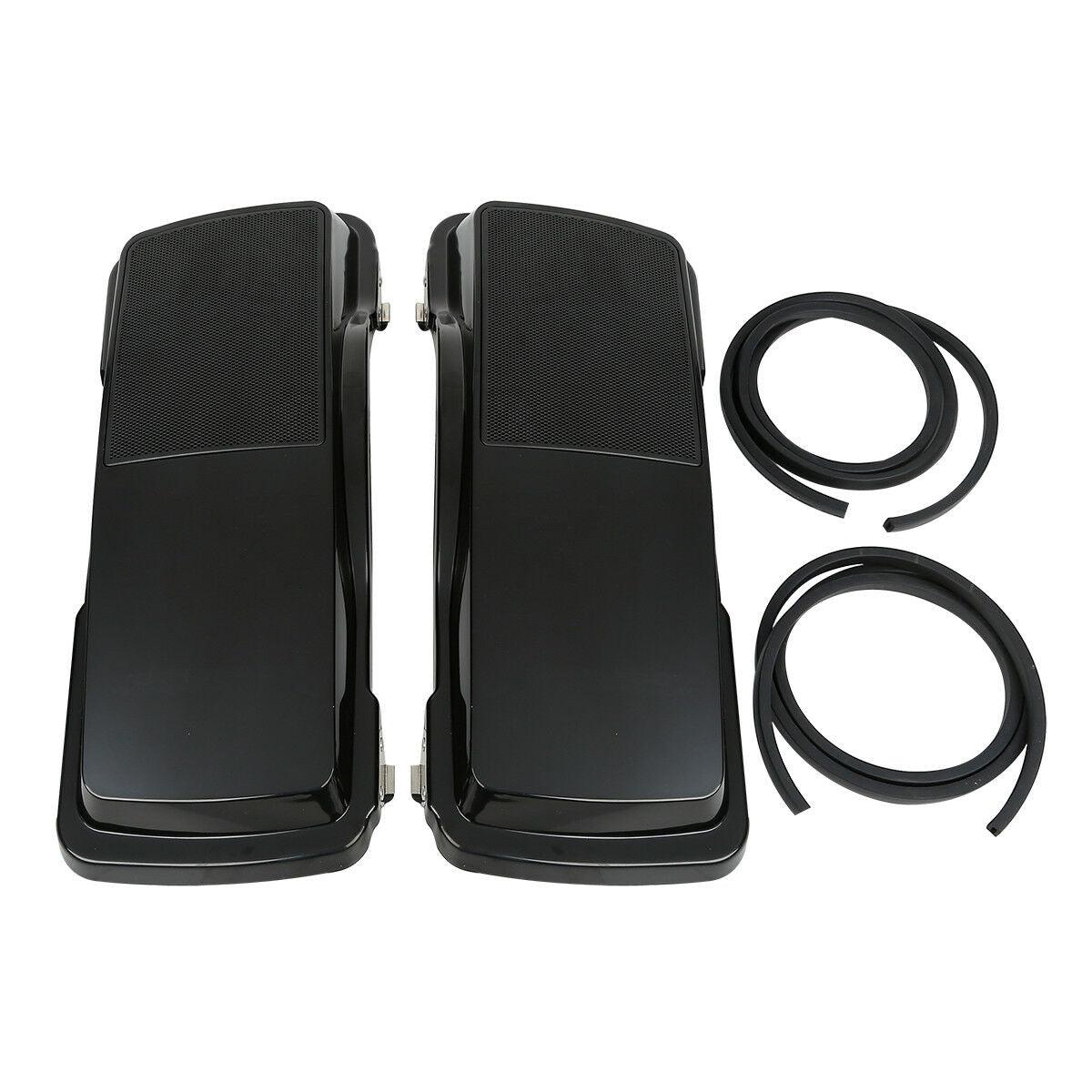 6"x9" Saddle Bags Speaker Lids Fit For Harley Electra Road Street Glide 93-13 12 - Moto Life Products