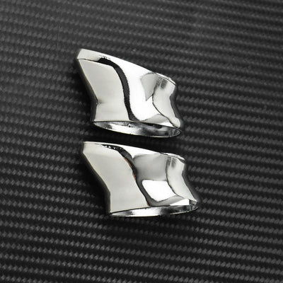 Chrome Front Short Turn Signal Brackets Fit For Harley Street Glide Sportster - Moto Life Products