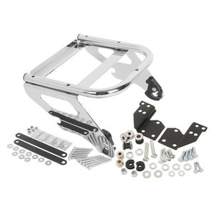 Solo Mount Rack + Docking Hardware Kit Fit For Harley Road King Glide 1997-2008 - Moto Life Products