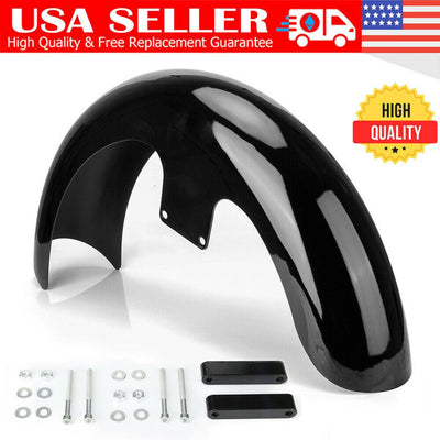 21 Inch Wrap Front Fender For Harley Touring Electra Street Road Glide Baggers - Moto Life Products