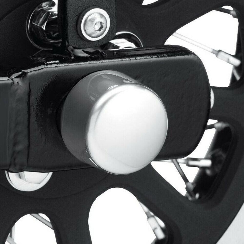 Pair Front Axle Cap Nut Covers For Harley Street Glide Road King Pair Front Axle Cap Nut Covers For Harley Street Glide Road King