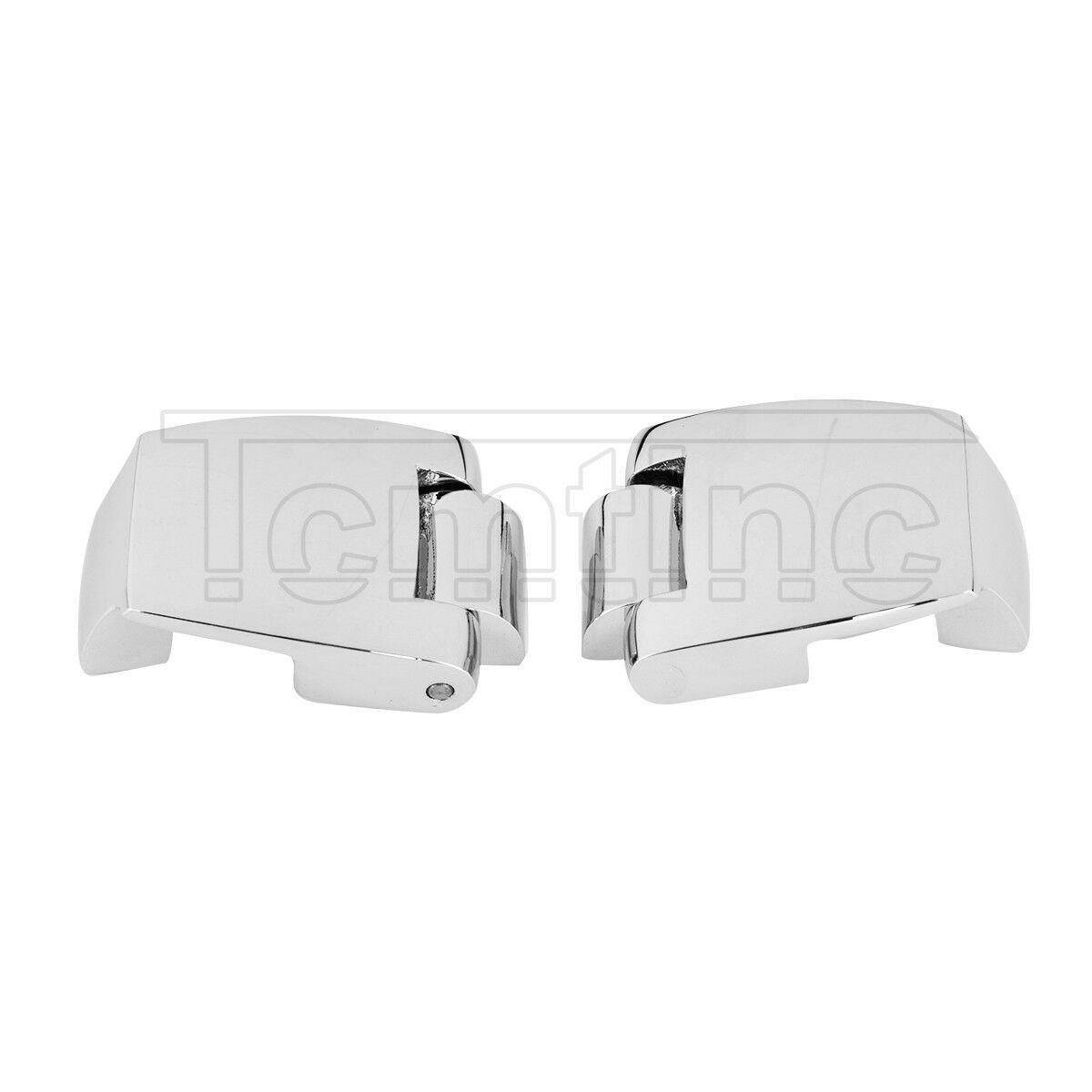Chrome Trunk Lock Hinges For Harley Tour Pak CVO Road King Street Glide 88-13 - Moto Life Products