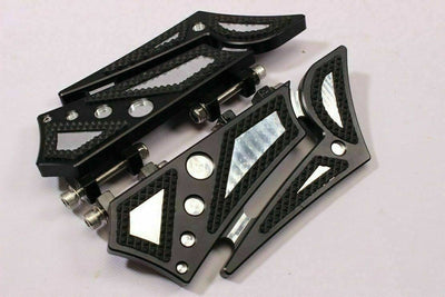 Used Rear Pegs Footboards Floorboards Foot 4 Harley Touring Road King Softail - Moto Life Products