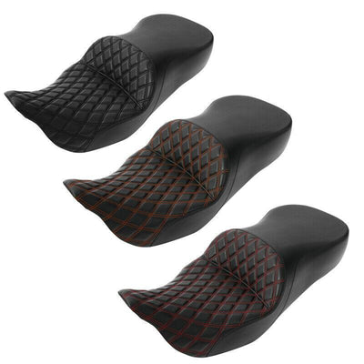 Driver Passenger 2 Up Seat Fit For Harley Touring Road Glide 2009-2022 2021 2020 - Moto Life Products