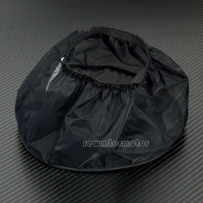 Black Air Filter Cleaner Rain Sock Cover Fit For Harley Touring Softail Dyna - Moto Life Products