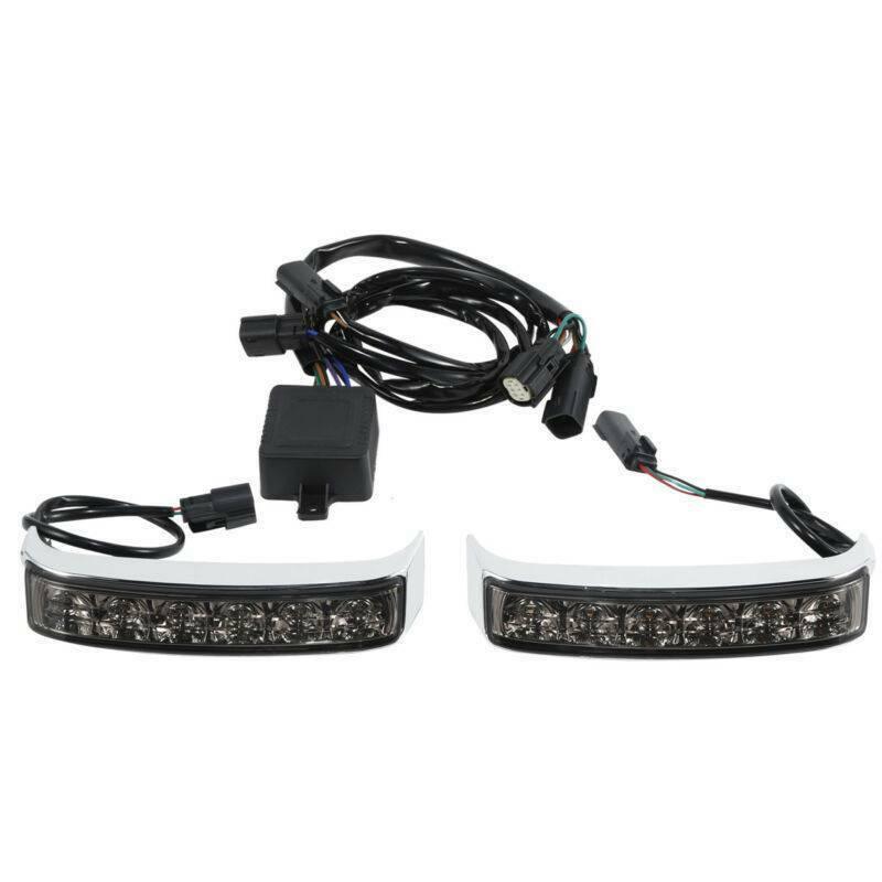 4 Colors LED Saddlebag Run Brake Turn Light Fit For Harley Road Glide 2014-2022 - Moto Life Products