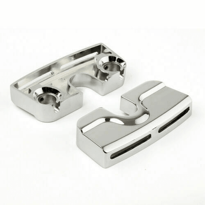 Chrome Spark Plug Head Bolt Covers For Harley Dyna Softail Twin Cam 1999-2017 - Moto Life Products
