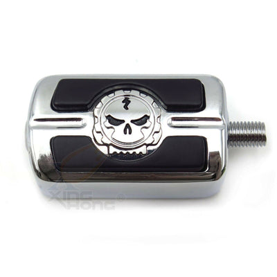 🔥Skull Shifter Peg pedel FOR HARLEY Sportster Dyna Softail Touring 87-20 Chrome - Moto Life Products