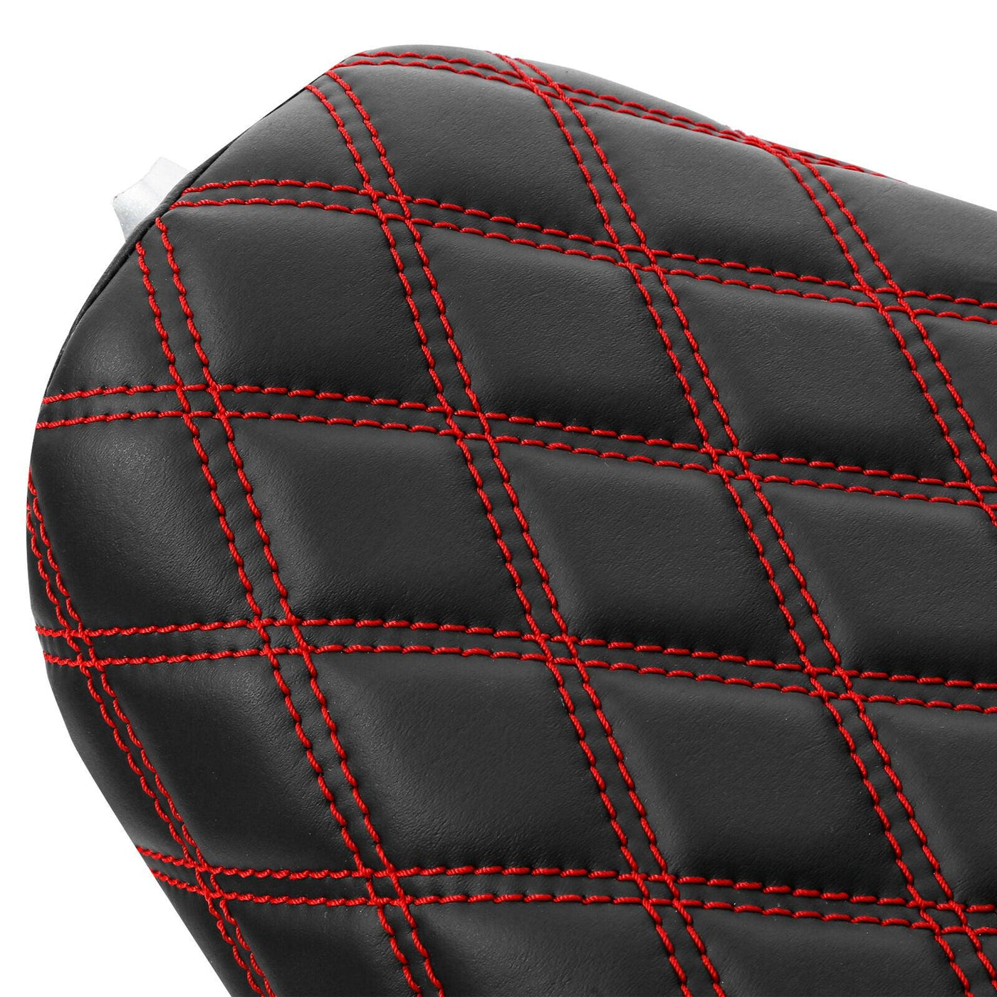 Black Driver Solo Seat Cushion Fit For Harley Sportster XL 883 XL 1200 10-21 20 - Moto Life Products