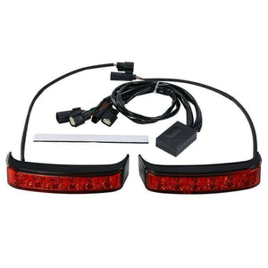 4 Colors LED Saddlebag Run Brake Turn Light Fit For Harley Road Glide 2014-2022 - Moto Life Products