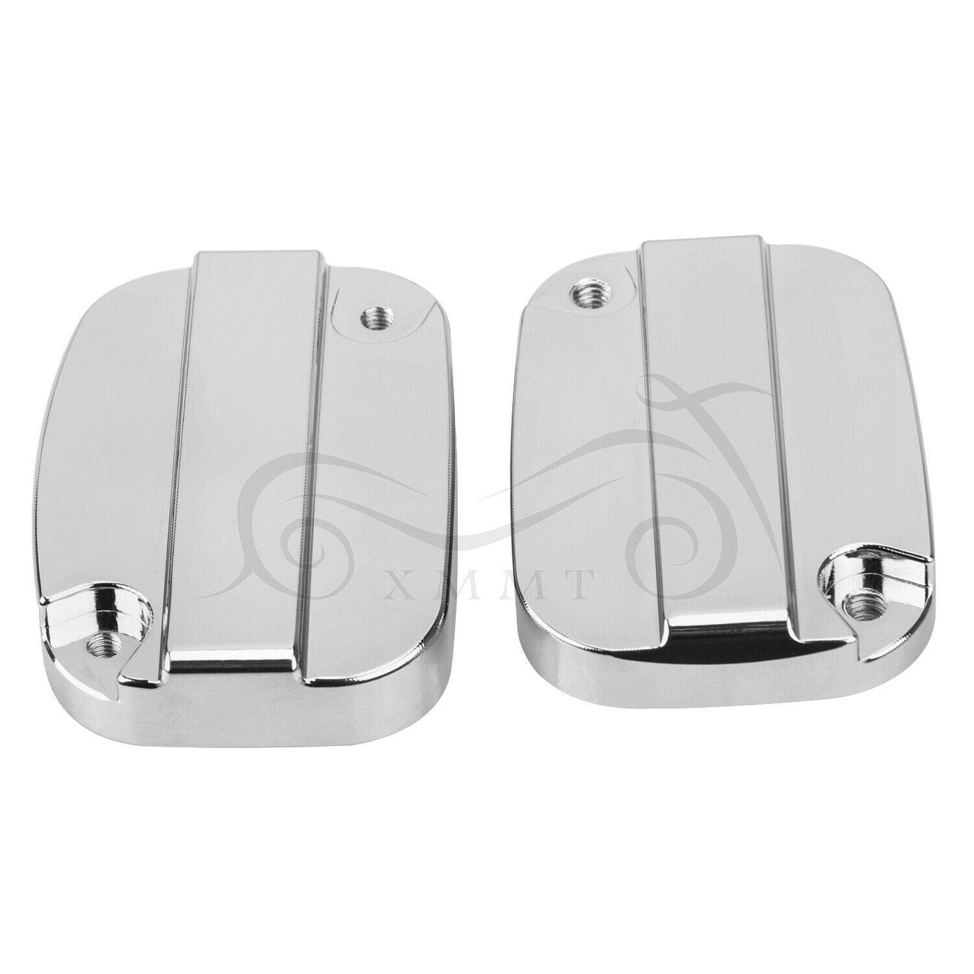 Chrome Brake Clutch Master Cylinder Cover For Harley Touring Electra Road Glide - Moto Life Products