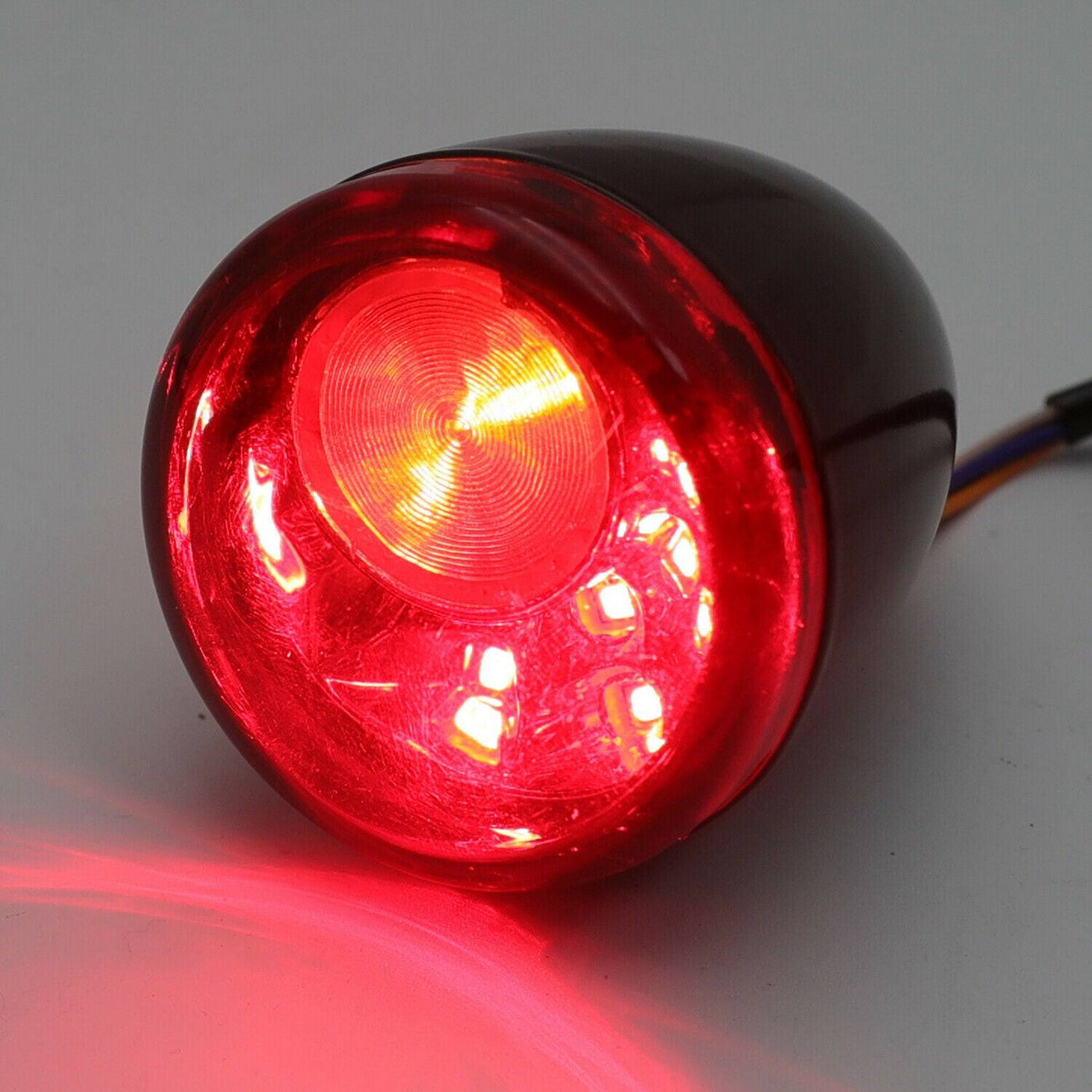 Red Rear LED Run Brake Turn Signal Indicator Light For Harley XL 883 1200 92-17 - Moto Life Products