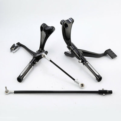 Forward Control Footpegs Lever Linkage For Harley Sportster 883 1200 48 72 14-21 - Moto Life Products