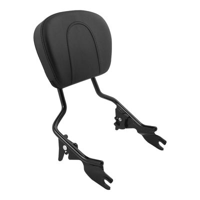 Detachable Passenger Backrest Sissy Bar Fit For Harley Touring Road King 2009-Up - Moto Life Products
