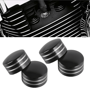 4x Head Bolt Covers Fit For Harley Sportster XL 883 1200 86-17 16 Twin Cam 99-17 - Moto Life Products