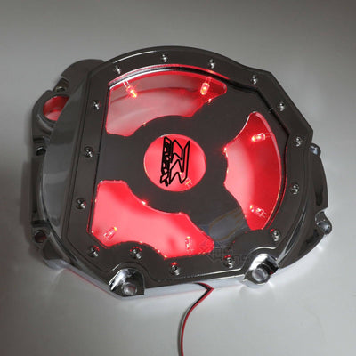 Red LED See through Engine Clutch cover for Suzuki GSXR 01-08 GSXS1000 16-20 - Moto Life Products