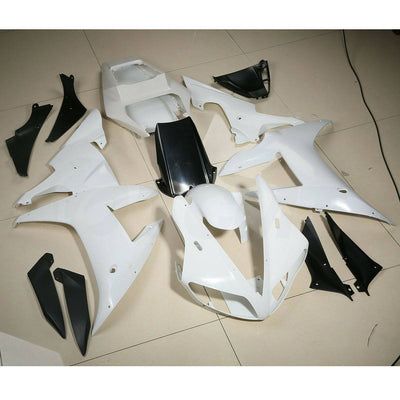 Unpainted ABS Fairing Bodywork Set Fit For Yamaha YZF R1 YZF-R1 YZFR1 2002-2003 - Moto Life Products