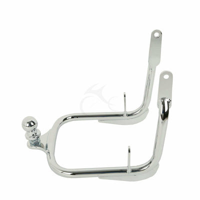 Chrome Trailer Hitch Tow Fit For Harley Touring Electra Street Glide 2009-2013 - Moto Life Products