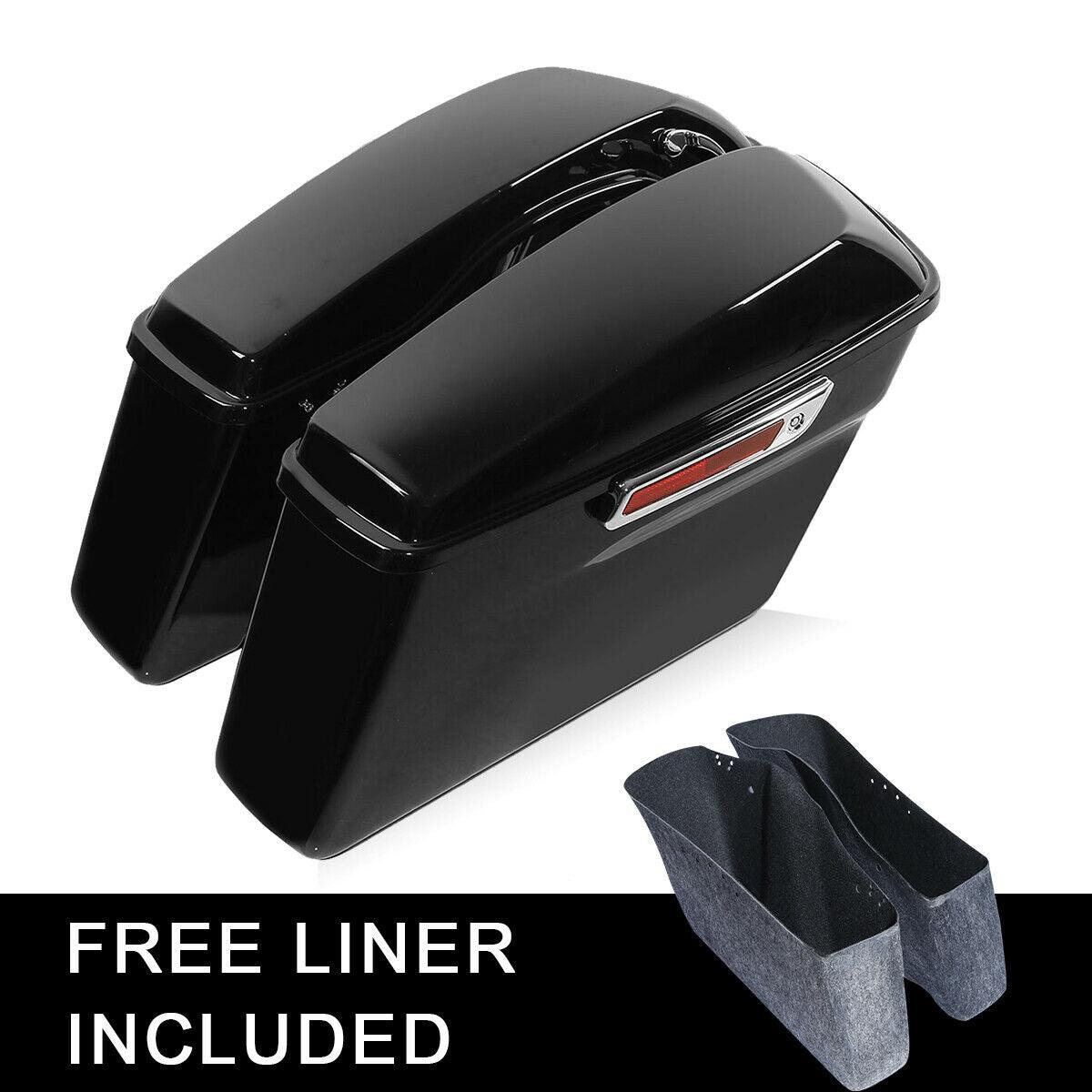 LED Rear Fender Hard Saddlebags Fit For Harley Touring Street Road Glide 2014-22 - Moto Life Products