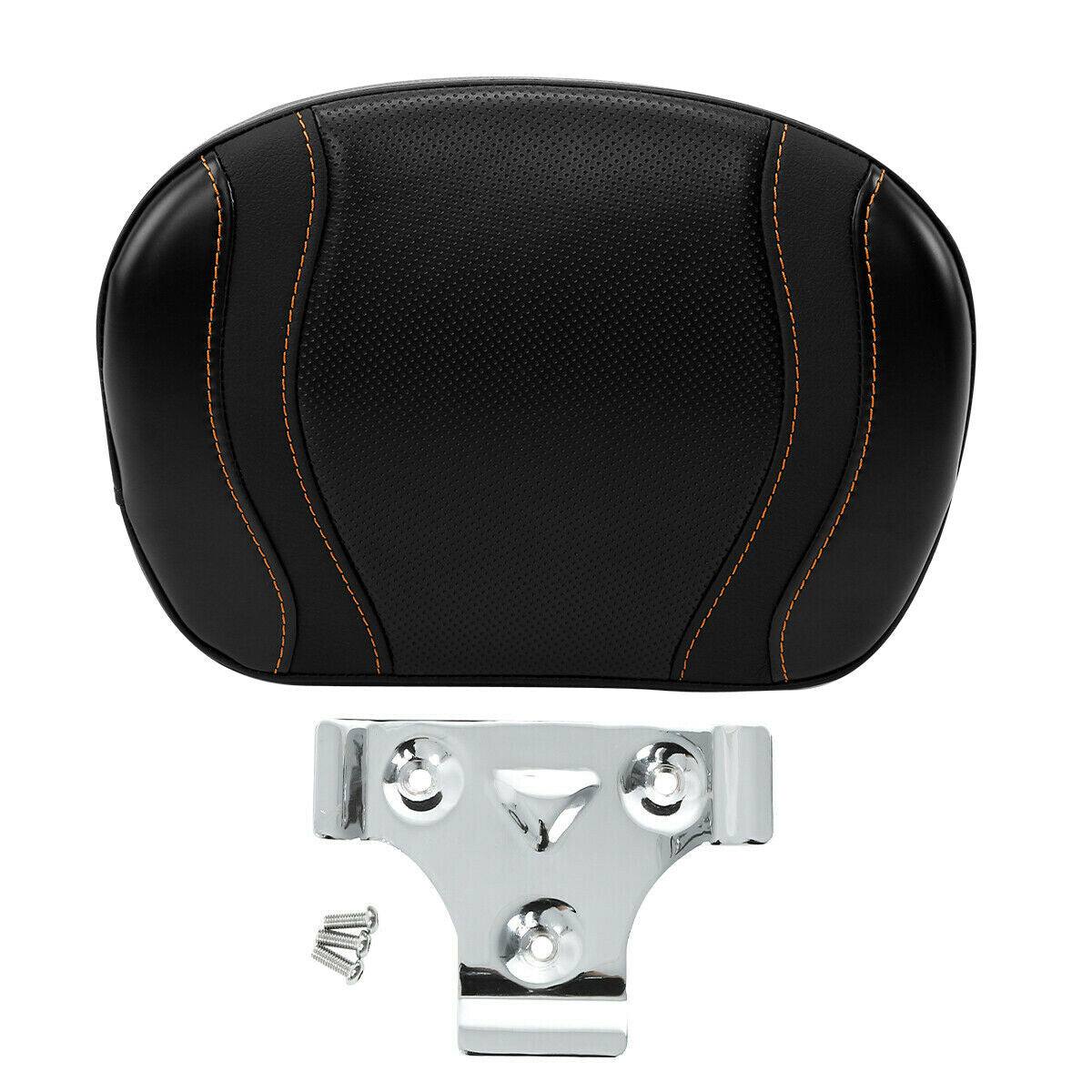 Sissy Bar Passenger Backrest Pad Fit For Harley Touring Road King Glide Softail - Moto Life Products