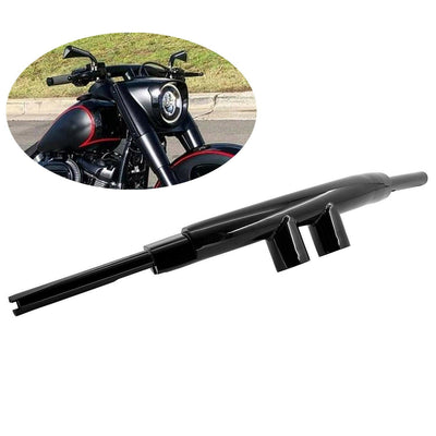 4" Rise Drag T-Bars Handlebars 2" Fat Bar For Harley Touring Softail Breakout - Moto Life Products