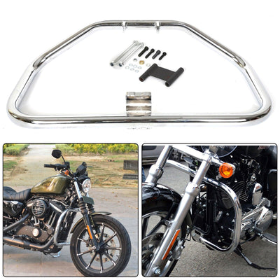 Chrome Engine Highway Guard Crash Bar Fit 84-03 Harley Sportster 883 1200 - Moto Life Products