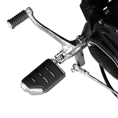 Chrome 10MM Male Mount Foot pegs Foot Rest Fit For Harley Sportster XL 1200 883 - Moto Life Products