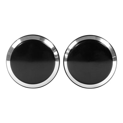 Gloss Black Front Axle Nut Covers Bolt Kit Fit For Harley Touring Street Glide - Moto Life Products