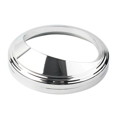 Chrome Speedometer Trim Ring Visor Fit for Harley Road King Softail Wide Glide - Moto Life Products