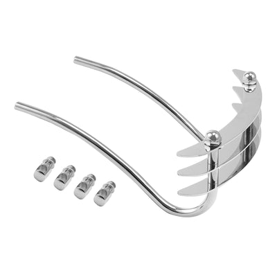 Chrome Front Fender Trim Bumper Grill Universal Fit For Harley Softail FLST - Moto Life Products