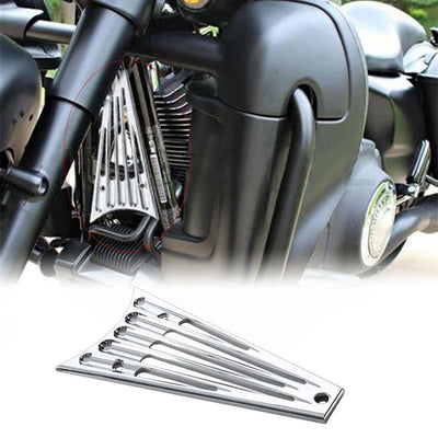 CNC Frame Grill Cover Fit For Harley Touring Electra Street Glide 2014-2016 2015 - Moto Life Products