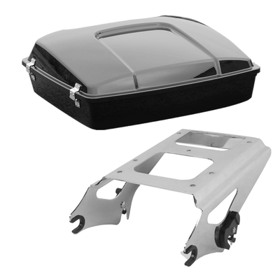 Razor Pack Trunk w/ Mount Fit For Harley Tour Pak Touring Electra Glide 09-13 - Moto Life Products