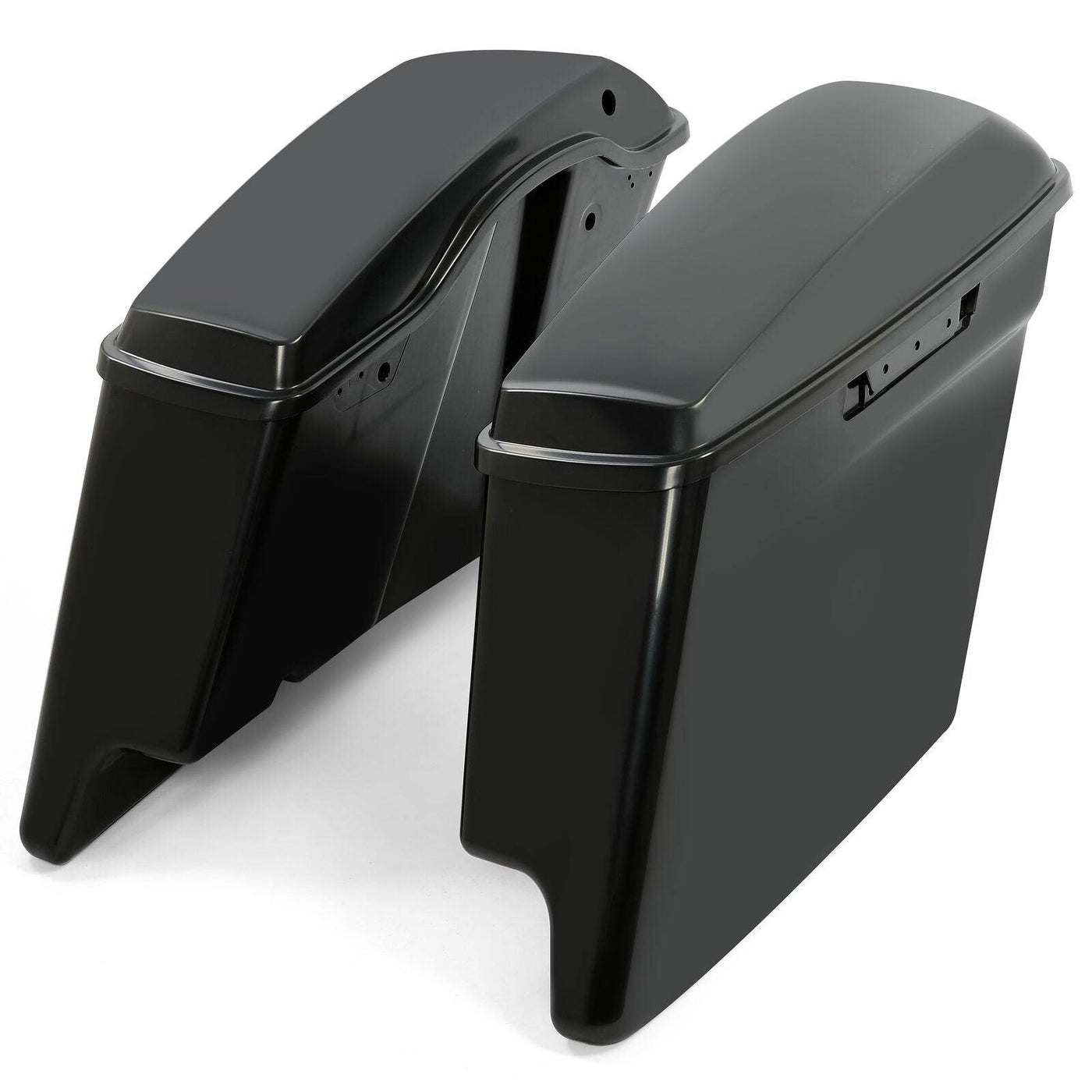 Unpainted 5" Stretched Extended Hard Saddle bags For Harley Road King 2014-2020 - Moto Life Products