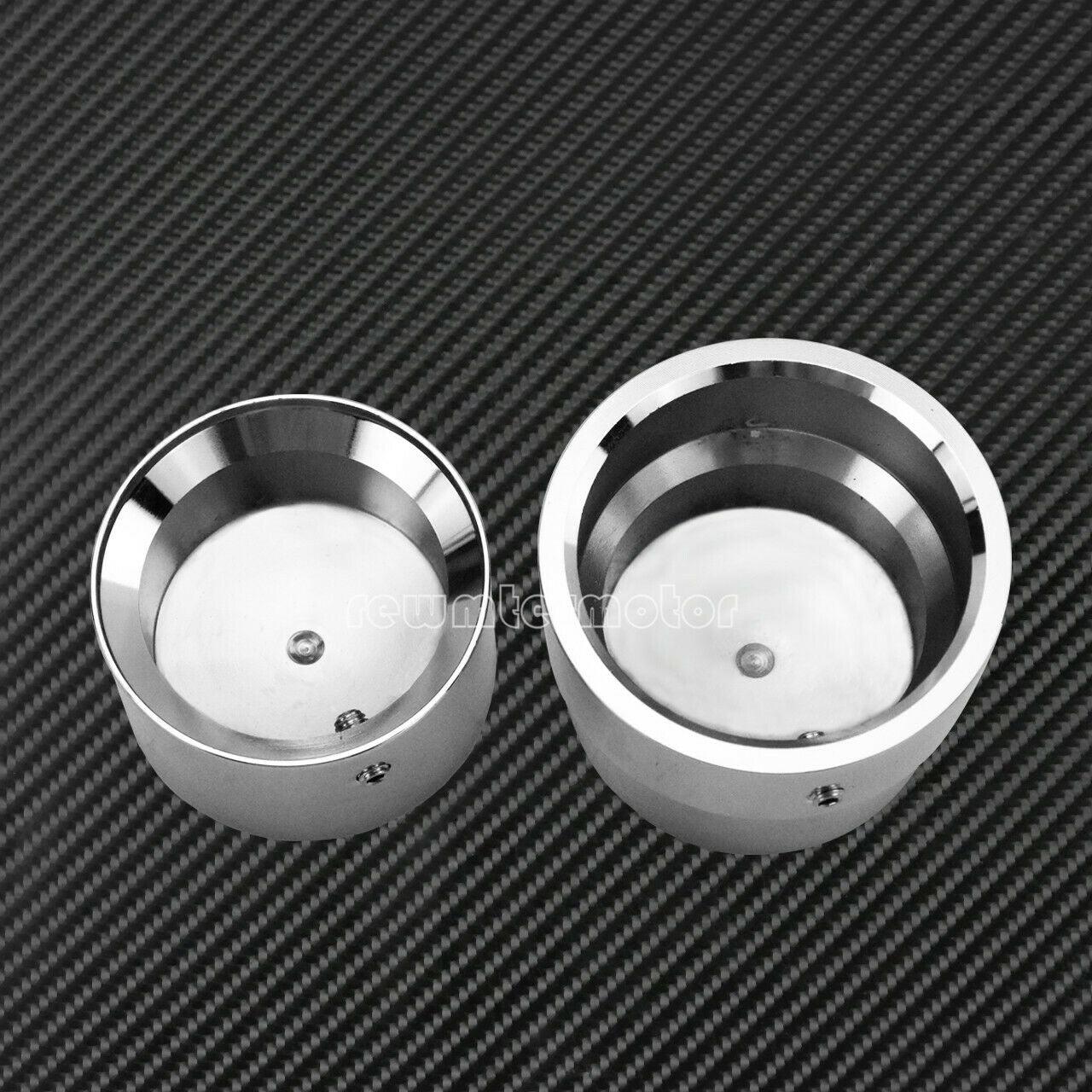 Chrome Rear Axle Nut Cover Cap Fit For Harley Dyna Super Glide Heritage Softail - Moto Life Products