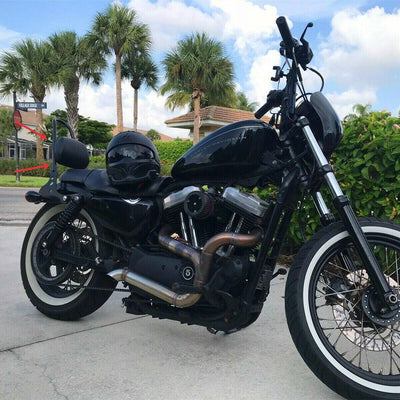 Passenger Sissy Bar Backrest Pad For Harley Davidson Sportster 1200 Iron XL883N - Moto Life Products