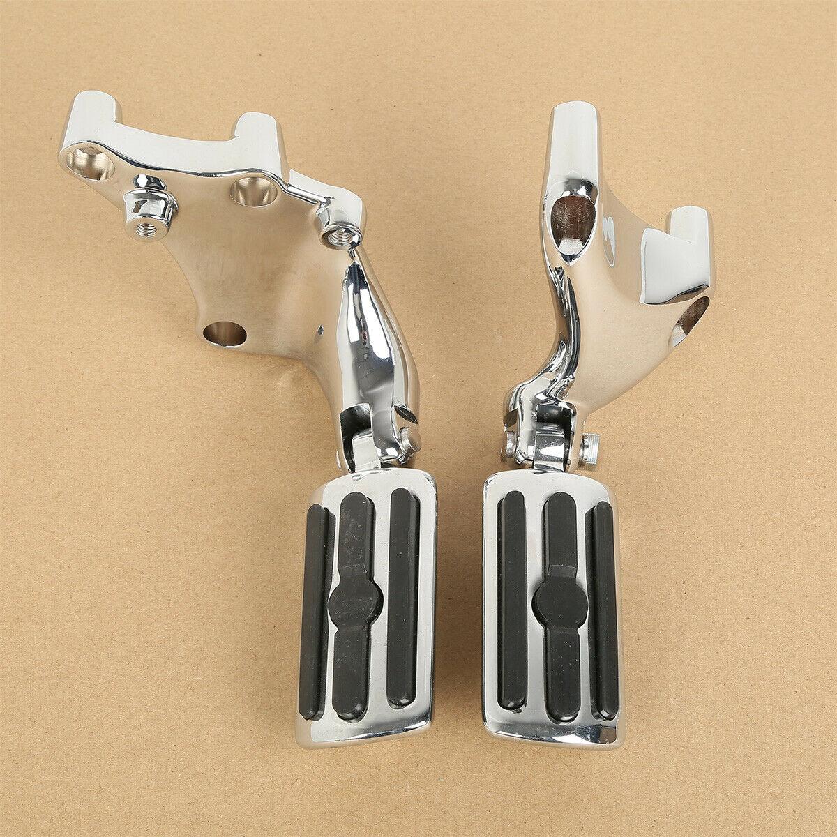 Foot Pegs Mount Bracket Fit For Harley Sportster 883 1200 XL 48 72 2014-2022 US - Moto Life Products