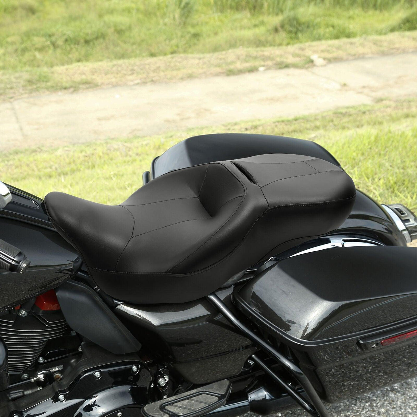 New Rider Passenger Seat Fit For Harley Electra Tri Glide Ultra Limited 09-21 - Moto Life Products