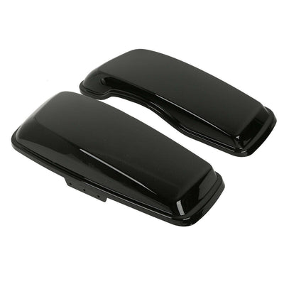 Black Hard SaddleBags Lids Fit For Harley Touring Street Road Glide 14-22 18 19 - Moto Life Products