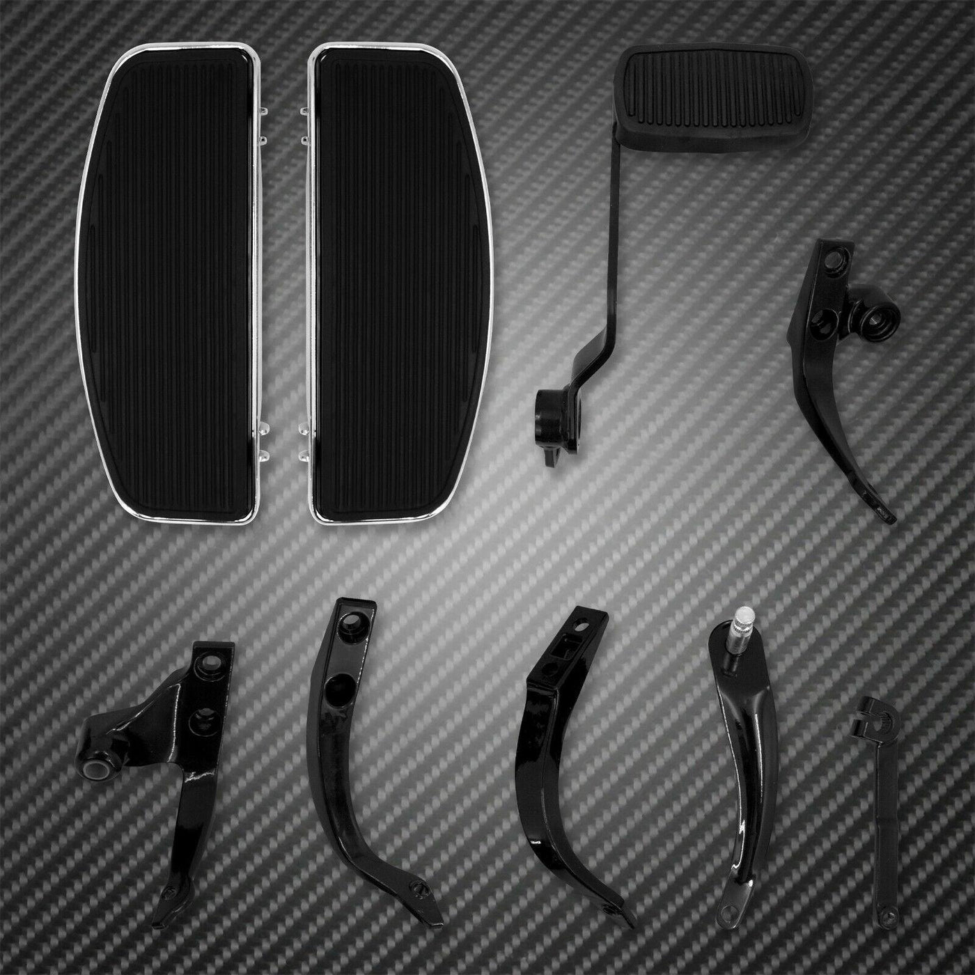 Forward control set Rider Footboard Kit Fit For Harley Dyna FXD FXDB FXDC 06-17 - Moto Life Products