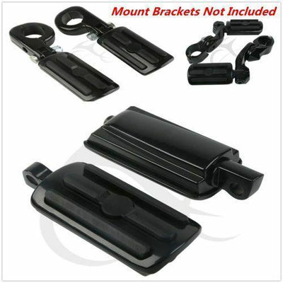 10mm Motorcycle Foot Pegs Rest Fit For Harley Street Glide Road King Male Mount - Moto Life Products