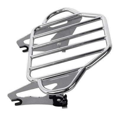 Two Up Luggage Rack 4 Docking For Harley Tour Pak Touring Glide 09-13 12 Chrome - Moto Life Products