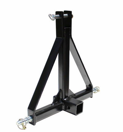 3 Point 2 Receiver Trailer Hitch Category One Tractor Tow Hitch Drawbar Adapter 602668009359 - Moto Life Products