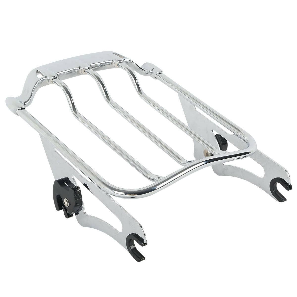 Sissy Backrest & Luggage Rack Fit For Harley Road Glide Road King 09-20 Air Wing - Moto Life Products