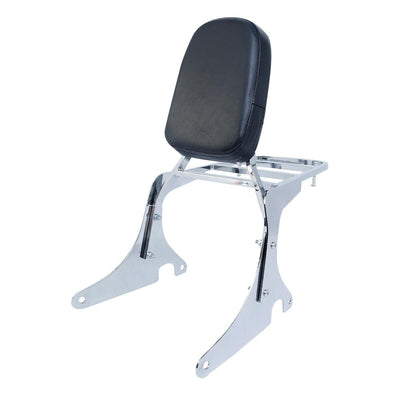 Backrest Sissy Bar W/ Luggage Rack Fit For Kawasaki Vulcan VN400 800 1995-2012 - Moto Life Products