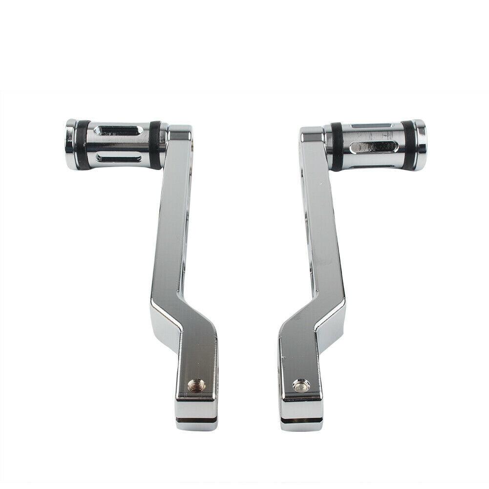 Heel Toe Shift Lever w/ Shifter Peg Chrome for Harley Touring Street Road Glide - Moto Life Products