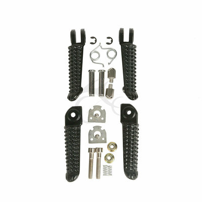 Motor Front Rear Footrests Foot Pegs Fit For Yamaha YZF R1 2002-2014 13 R6 03-12 - Moto Life Products