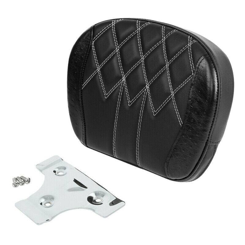 White Stitching Passenger with Mount Fit For Harley Road King Glide Street Glide - Moto Life Products