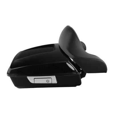 Chopped Pack Trunk Backrest 2 Up Rack Fit For Harley Tour Pak Street Glide 97-08 - Moto Life Products