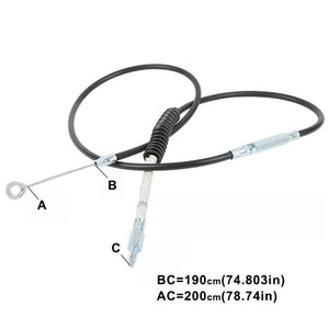 74.8" 190cm Clutch Cable Fit For Harley Road Glide Road King FLHX 2008-2013 - Moto Life Products